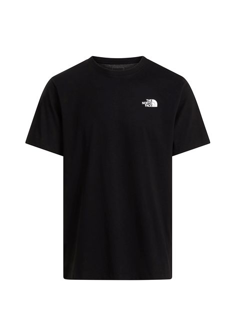 T-shirt The North Face Evolution Box NSE Regular Nero Bianco Uomo THE NORTH FACE | T-shirt | NF0A8B6K-KY4